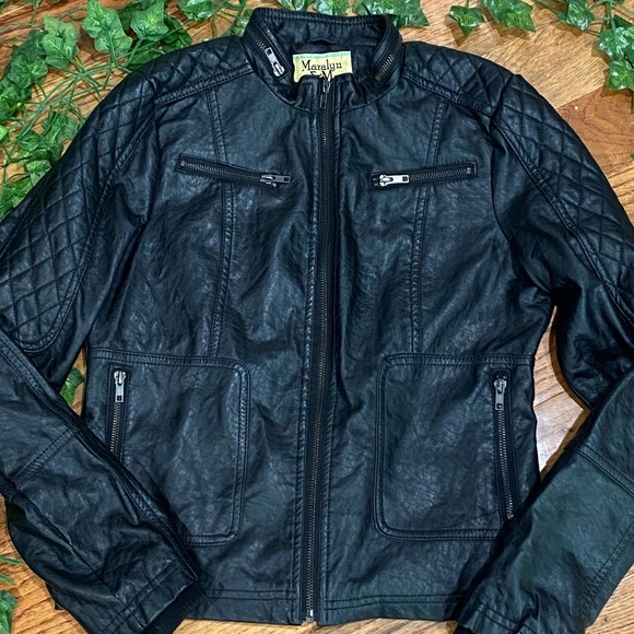 Maralyn & Me faux leather jacket - Picture 2 of 9